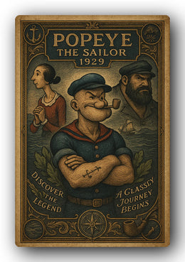 Popeye 1929 Art Trading Card POP-157