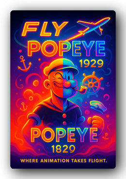 Popeye 1929 Art Trading Card POP-158
