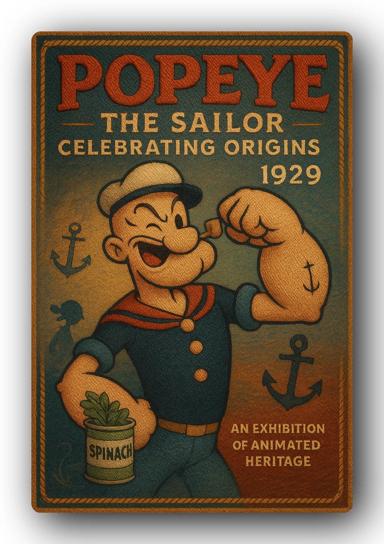 Popeye 1929 Art Trading Card POP-162