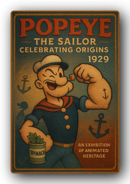 Popeye 1929 Art Trading Card POP-162