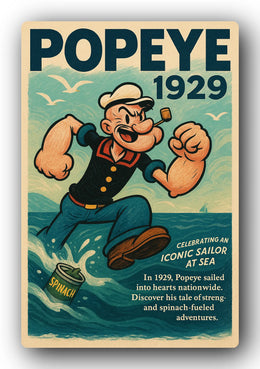 Popeye 1929 Art Trading Card POP-164