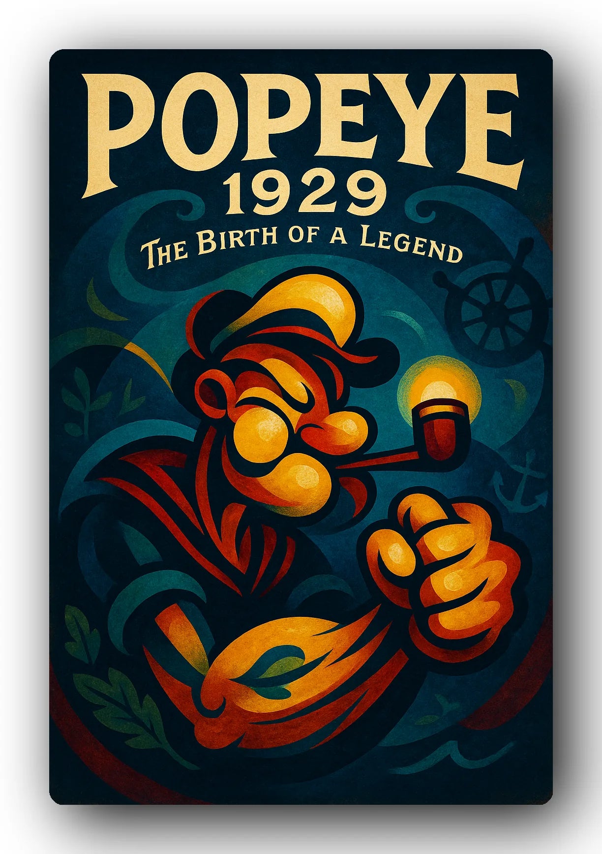 Popeye 1929 Art Trading Card POP-167