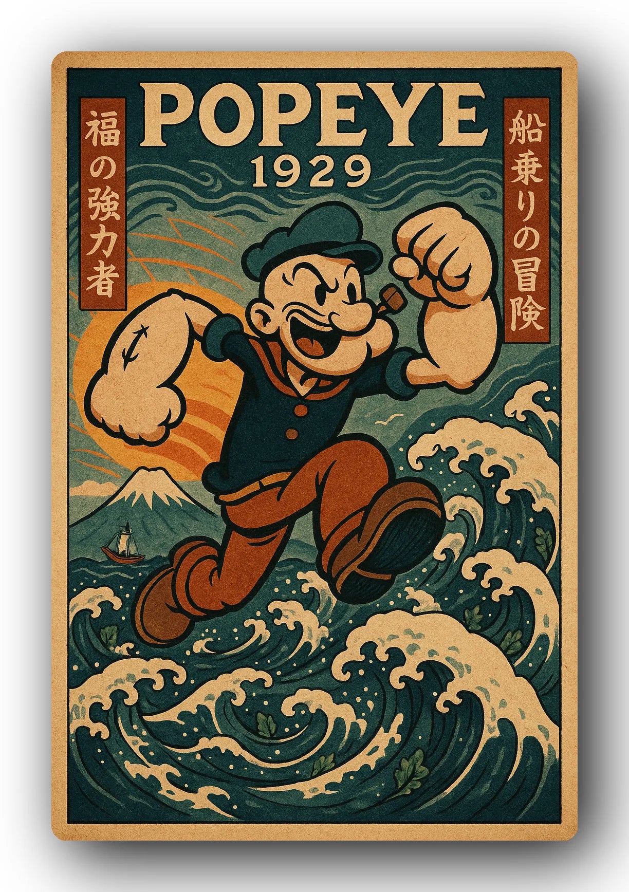 Popeye 1929 Art Trading Card POP-171