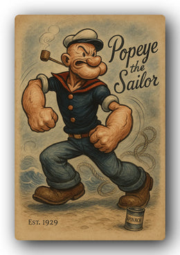 Popeye 1929 Art Trading Card POP-172