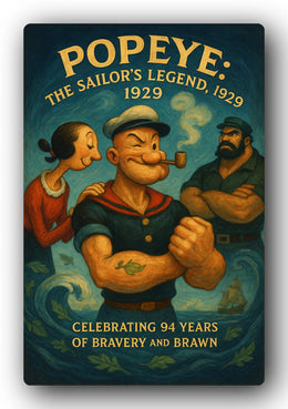 Popeye 1929 Art Trading Card POP-173