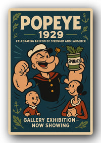 Popeye 1929 Art Trading Card POP-175