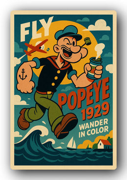 Popeye 1929 Art Trading Card POP-176