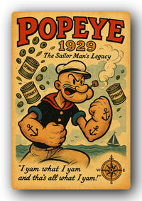 Popeye 1929 Art Trading Card POP-178