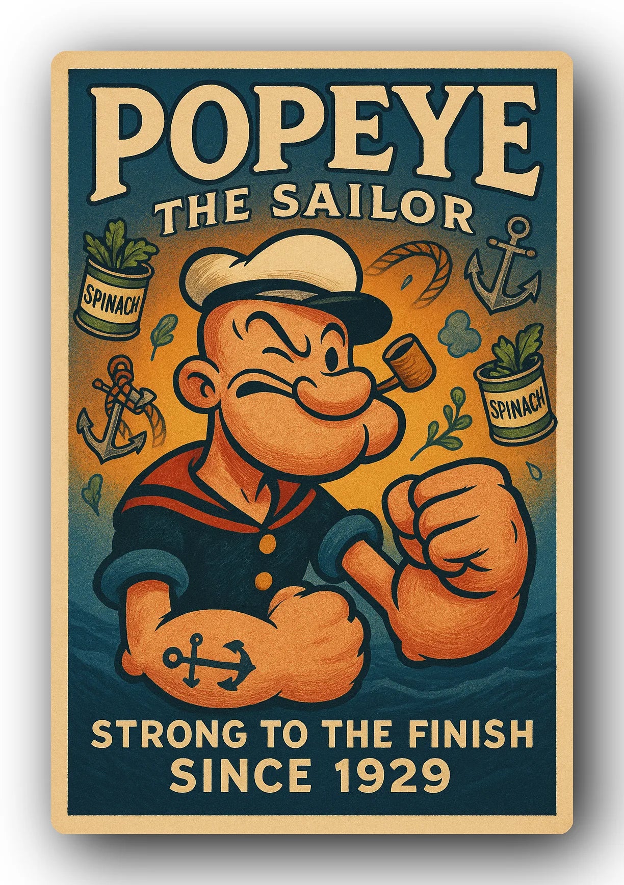 Popeye 1929 Art Trading Card POP-179