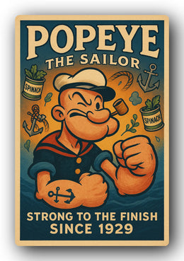 Popeye 1929 Art Trading Card POP-179