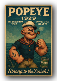 Popeye 1929 Art Trading Card POP-180