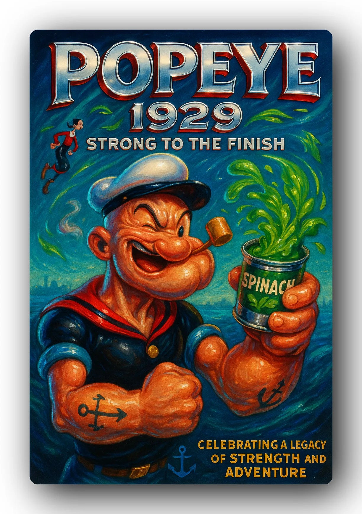 Popeye 1929 Art Trading Card POP-183