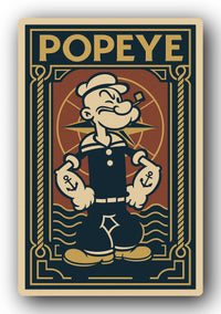 Popeye 1929 Art Trading Card POP-184