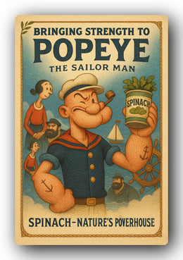 Popeye 1929 Art Trading Card POP-19