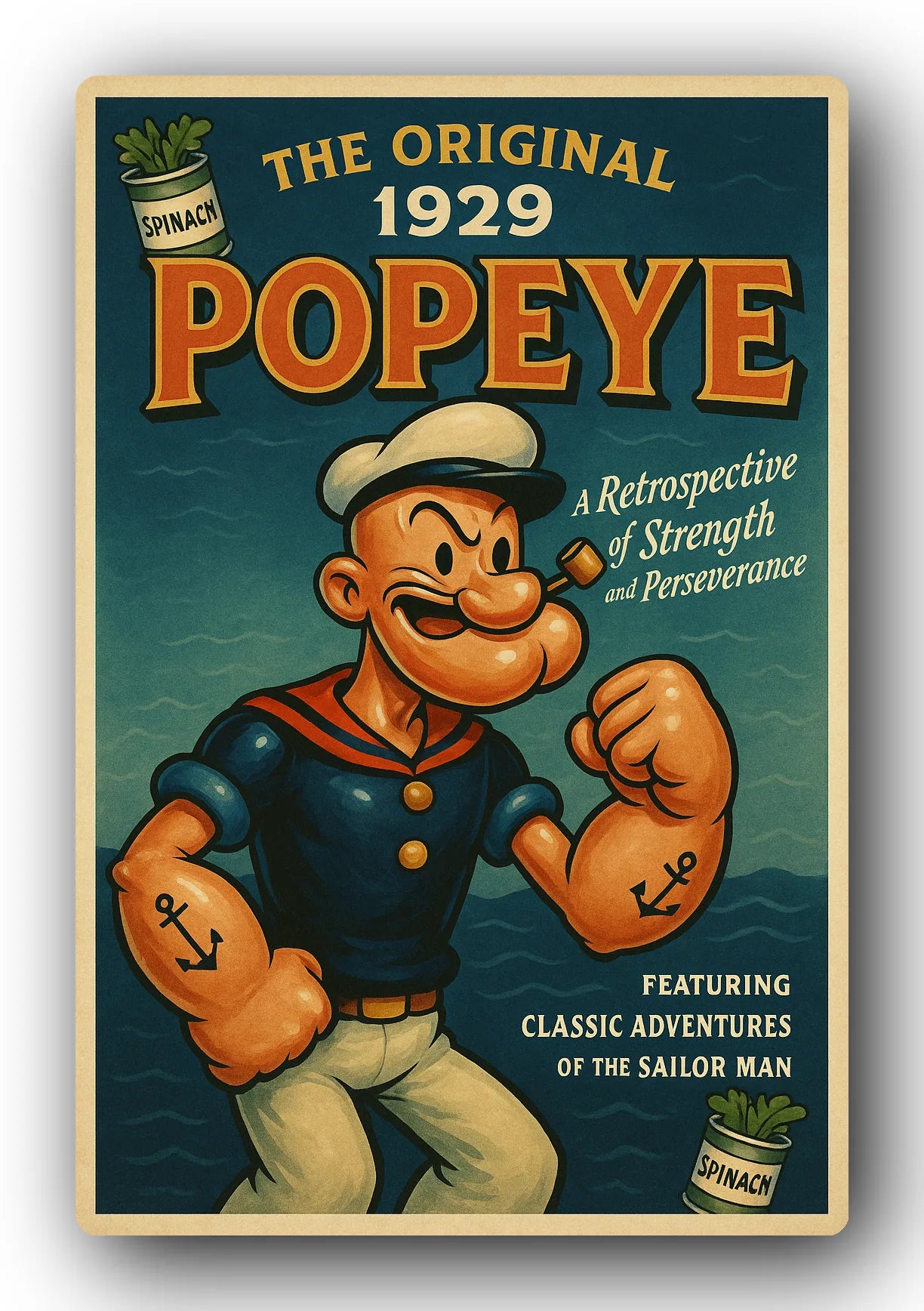 Popeye 1929 Art Trading Card POP-190