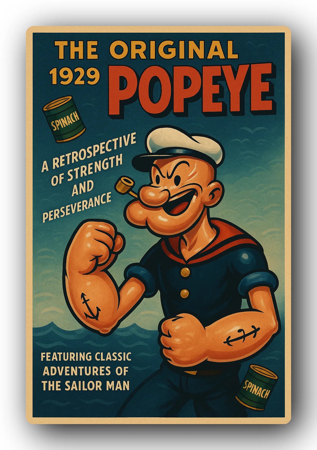 Popeye 1929 Art Trading Card POP-191