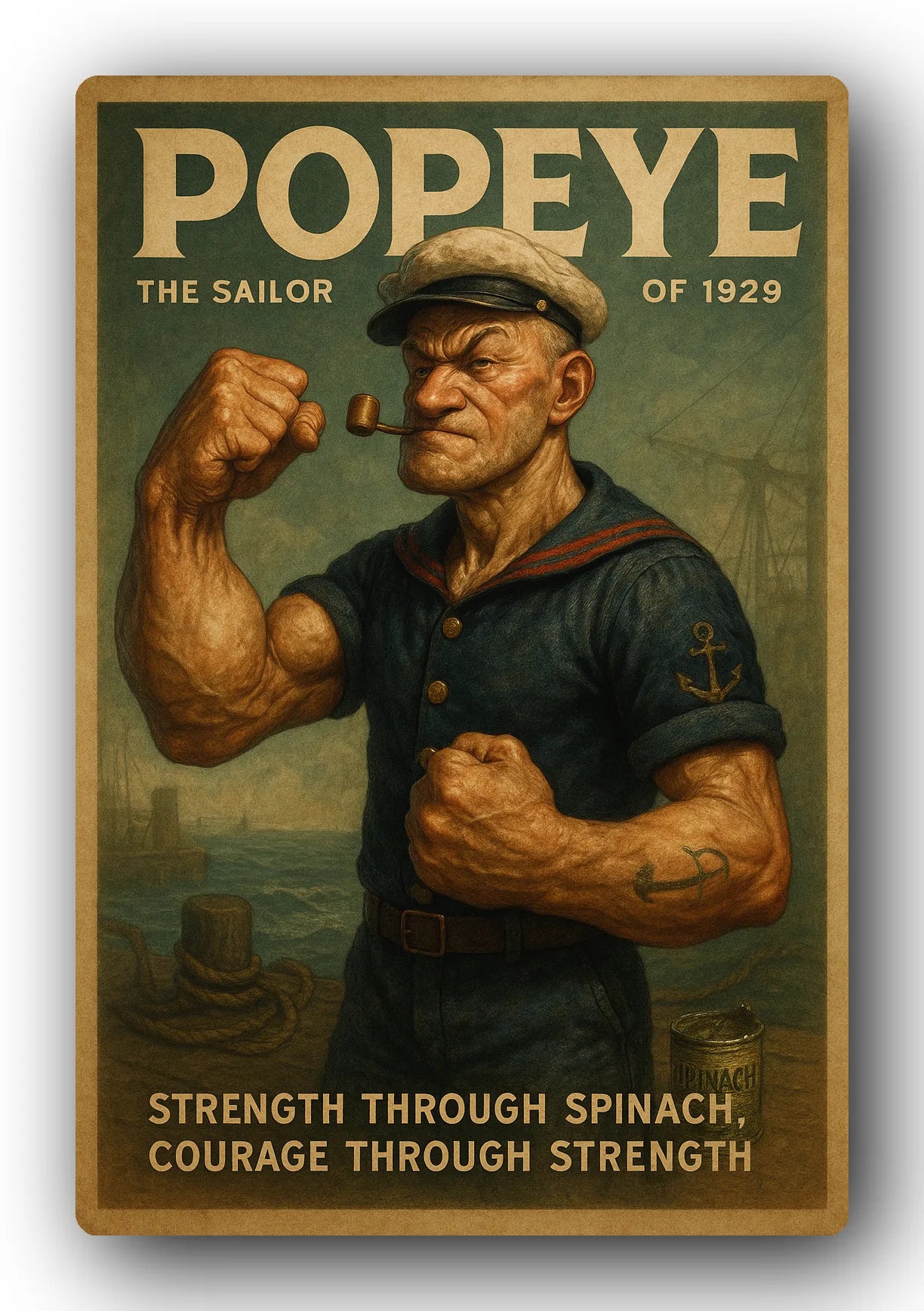 Popeye 1929 Art Trading Card POP-193