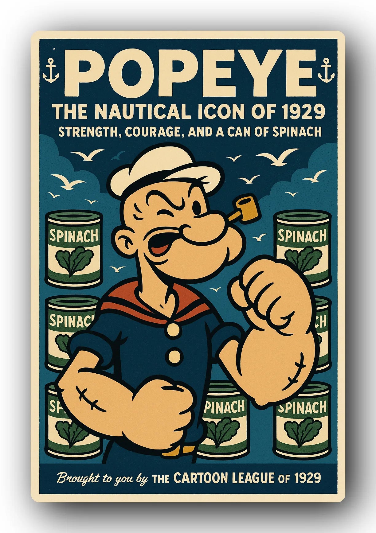 Popeye 1929 Art Trading Card POP-199