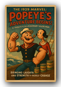 Popeye 1929 Art Trading Card POP-20
