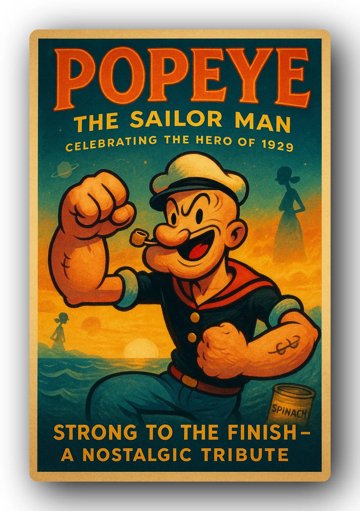 Popeye 1929 Art Trading Card POP-207