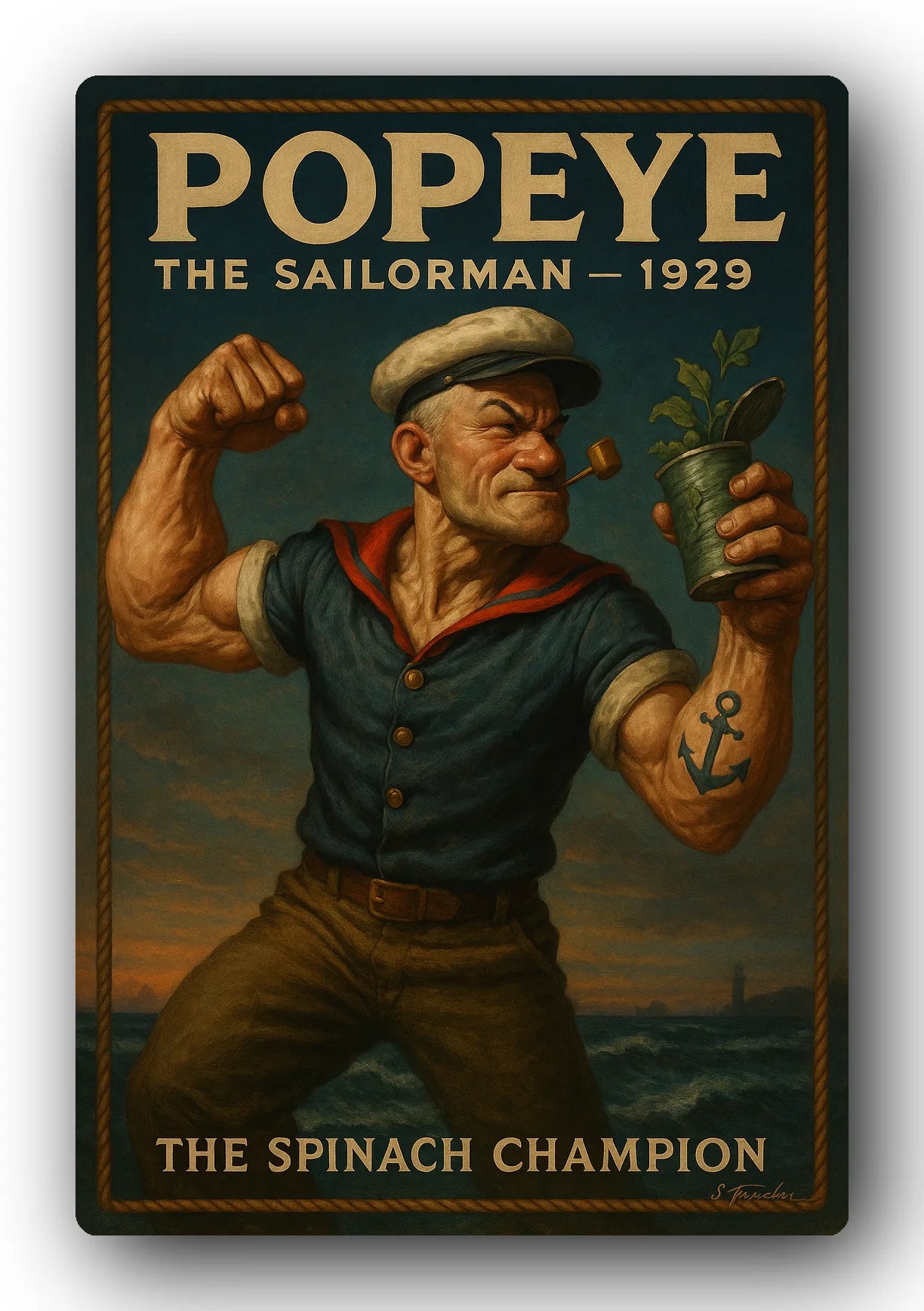 Popeye 1929 Art Trading Card POP-209