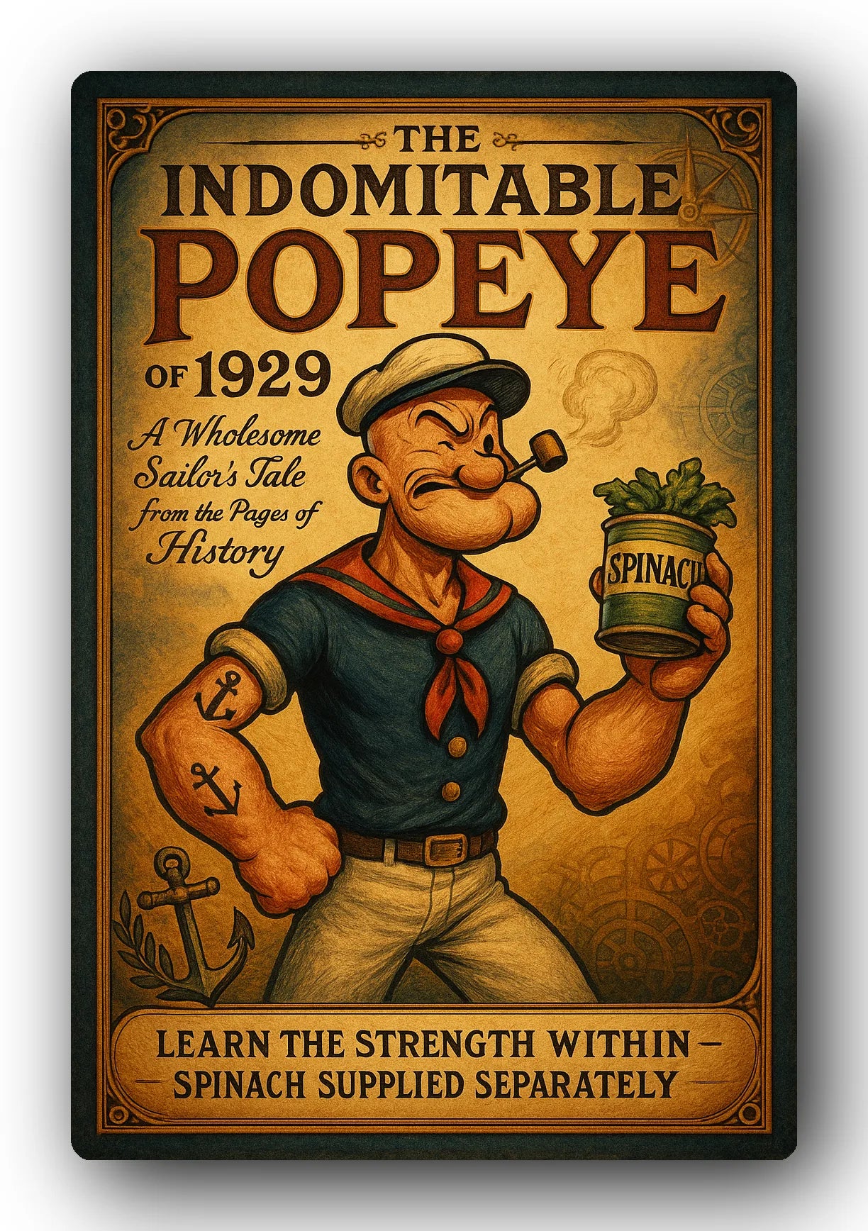 Popeye 1929 Art Trading Card POP-212