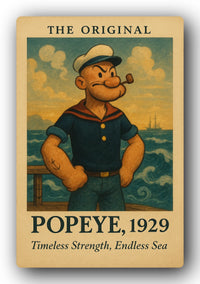 Popeye 1929 Art Trading Card POP-213
