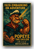 Popeye 1929 Art Trading Card POP-216