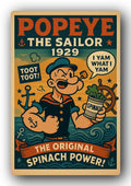 Popeye 1929 Art Trading Card POP-217