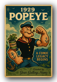 Popeye 1929 Art Trading Card POP-231