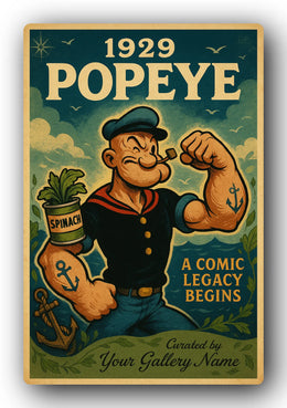 Popeye 1929 Art Trading Card POP-231