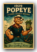 Popeye 1929 Art Trading Card POP-232