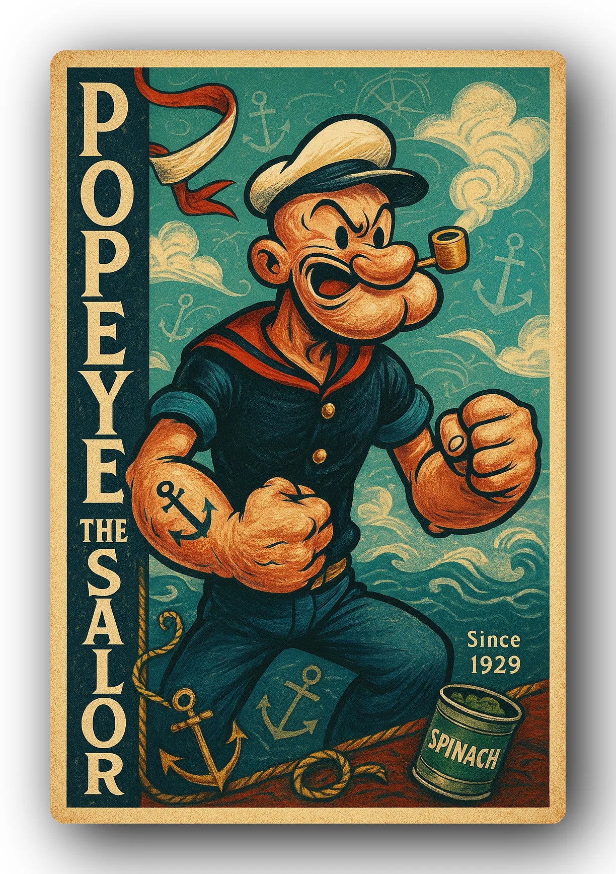 Popeye 1929 Art Trading Card POP-239