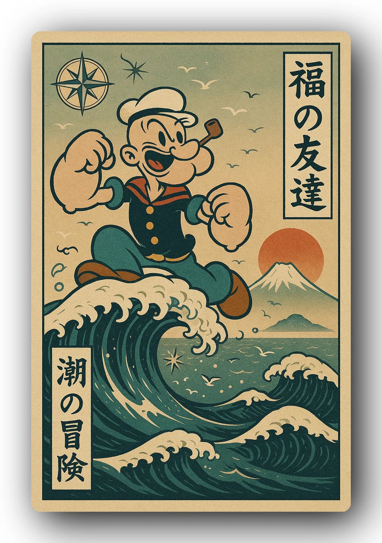 Popeye 1929 Art Trading Card POP-244