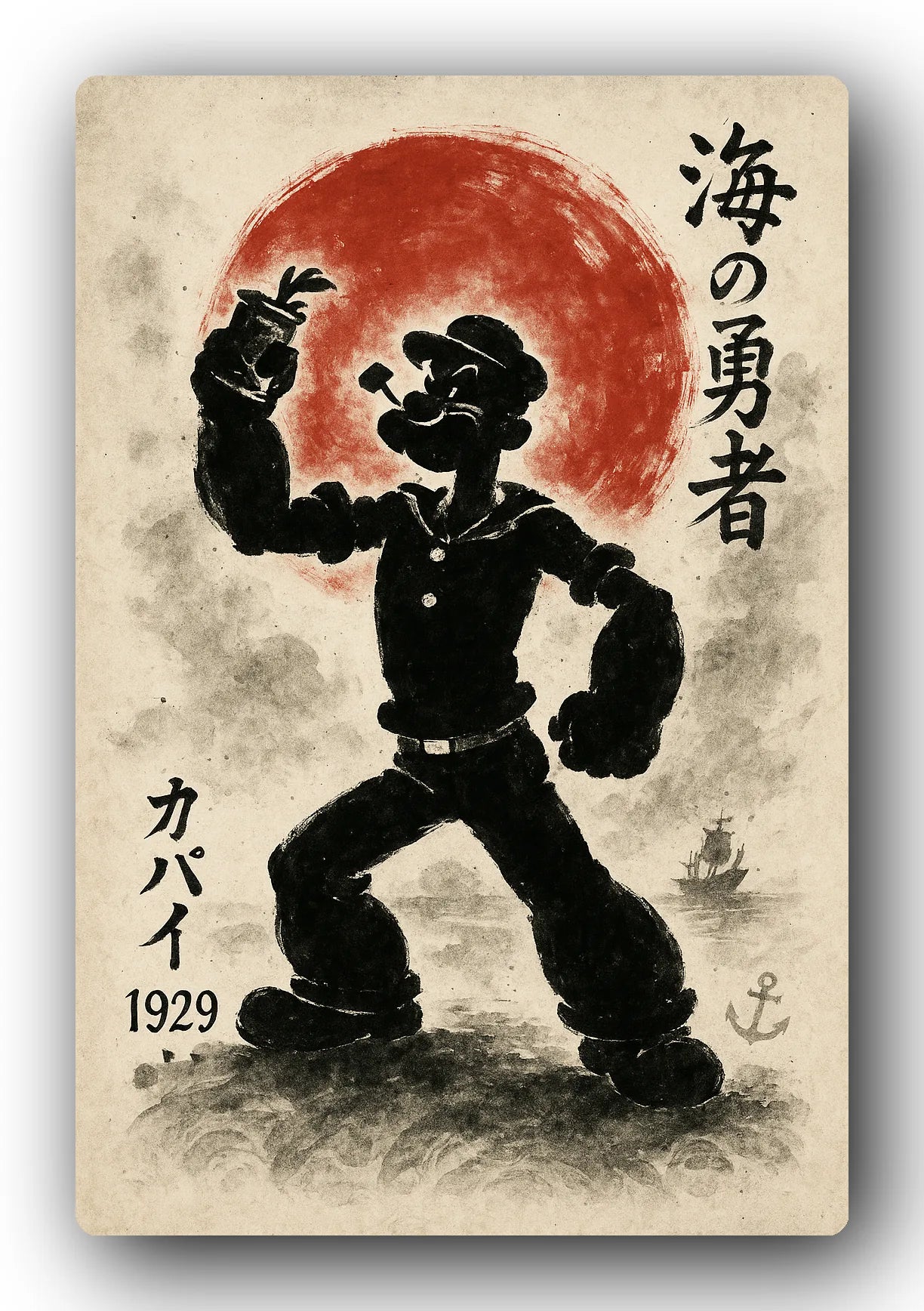 Popeye 1929 Art Trading Card POP-246