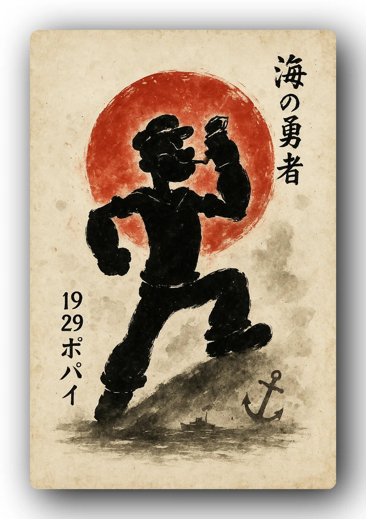 Popeye 1929 Art Trading Card POP-247