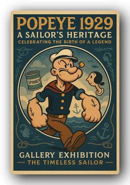 Popeye 1929 Art Trading Card POP-29