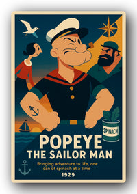 Popeye 1929 Art Trading Card POP-31