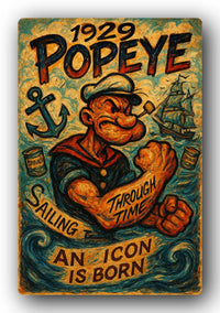 Popeye 1929 Art Trading Card POP-38