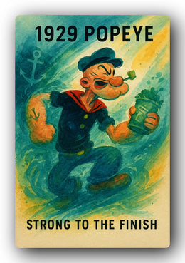 Popeye 1929 Art Trading Card POP-39