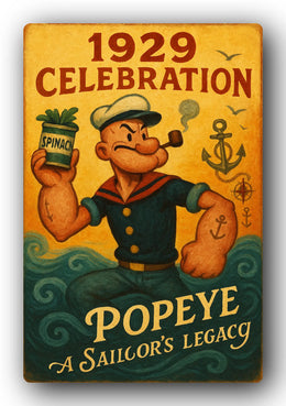 Popeye 1929 Art Trading Card POP-45