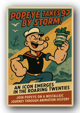 Popeye 1929 Art Trading Card POP-51