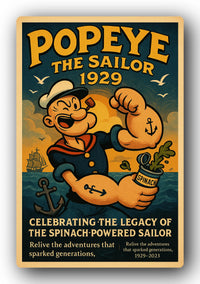Popeye 1929 Art Trading Card POP-57