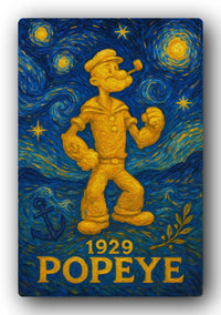 Popeye 1929 Art Trading Card POP-62