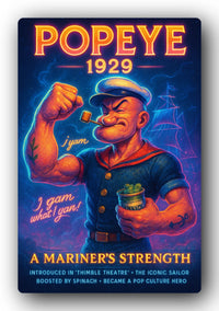 Popeye 1929 Art Trading Card POP-70