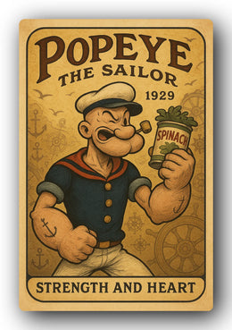 Popeye 1929 Art Trading Card POP-71