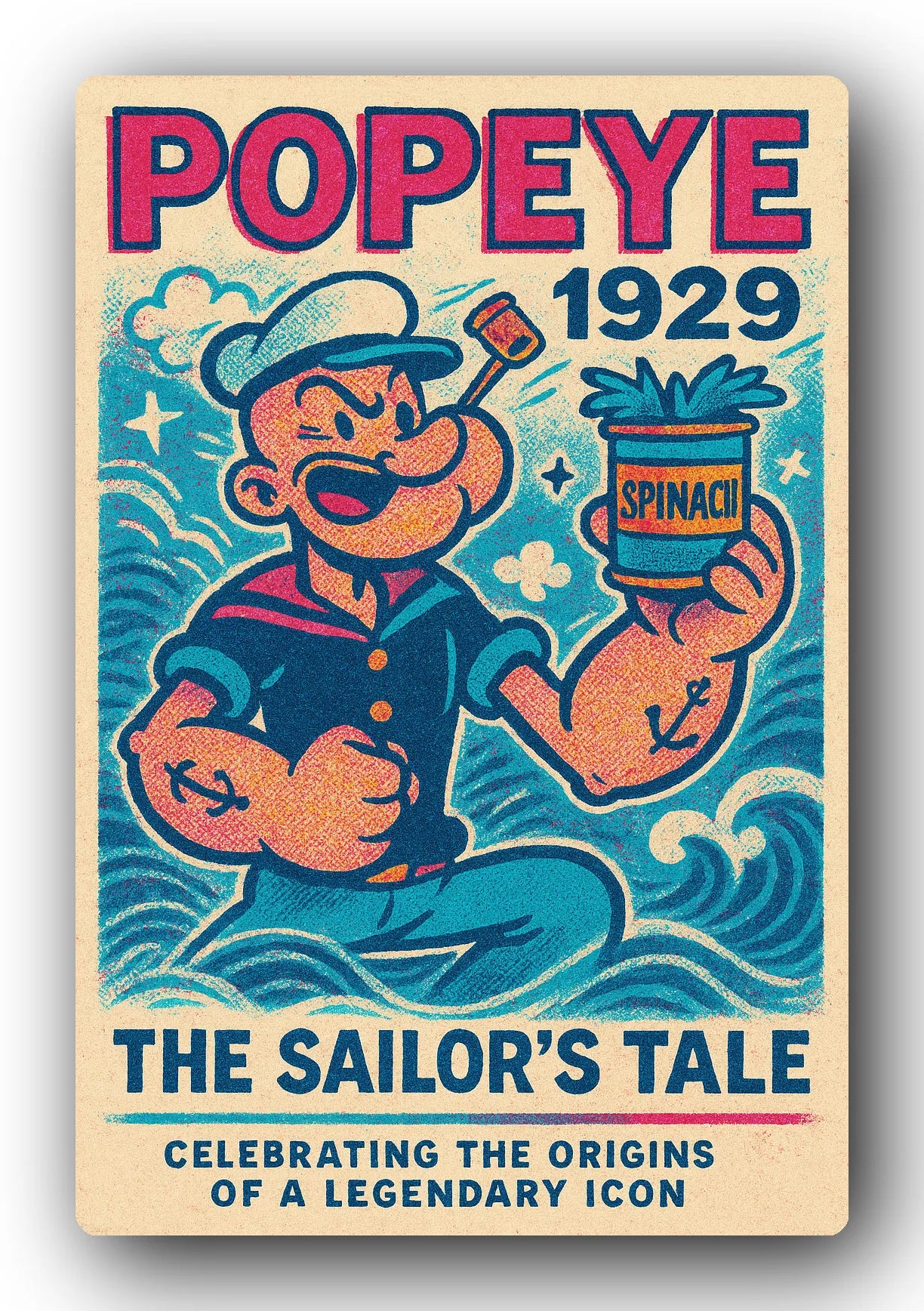 Popeye 1929 Art Trading Card POP-72