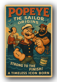 Popeye 1929 Art Trading Card POP-83