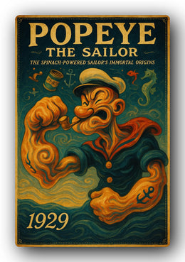 Popeye 1929 Art Trading Card POP-90