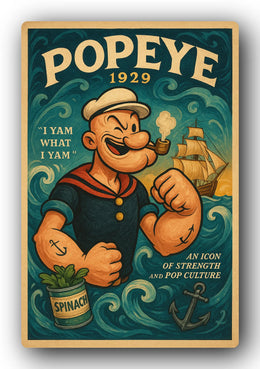 Popeye 1929 Art Trading Card POP-97